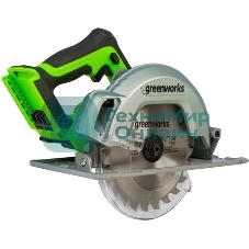 Циркулярная пила (дисковая) Greenworks GD24CS (ручная) D диска.:185мм (1500907CUG)