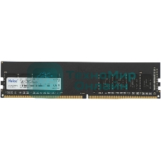 Оперативная память NETAC Basic, DDR4, 8GB (1x8GB), 3200MHz, CL22, DIMM