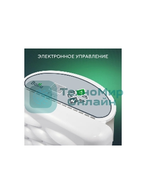 Конвектор электрический Ballu Ettore BEC/ETER-1000 белый, 1000 Вт, 15 м2, термостат, дисплей