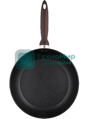 Сковорода Rondell Tierno RDA-1575, 24 см, без крышки, черный