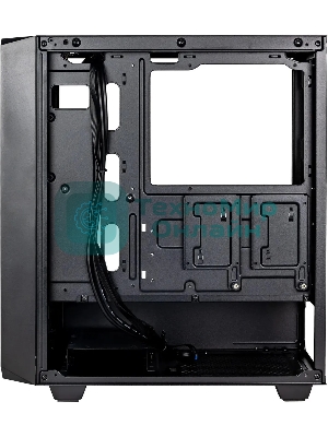 Корпус Hiper BH34-1 черный без БП ATX 5x120mm 2x140mm 2x200mm 1xUSB3.0 audio bott PSU