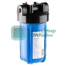 Корпус магистрального фильтра Гейзер 10BB с латунными вставками