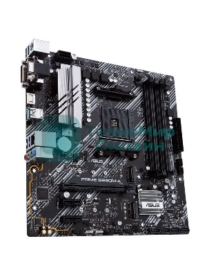 Материнская плата ASUS PRIME B550M-A, AM4, AMD B550, 4xDDR4, 4xSATA, 2xM.2, 1xPCIe 4.0 x16, 2xPCIe x1, 1xDVI-D, 1xHDMI, 1xVGA, 1x 1Gb LAN, 2xUSB 3.2 Gen 1, 2xUSB 2.0, 3x3.5 мм, 7.1, mATX