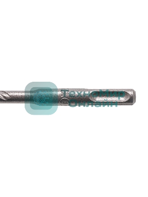 Бур по бетону Denzel двойная спираль, Cobalt W-tip, 8x160 мм, SDS PLUS