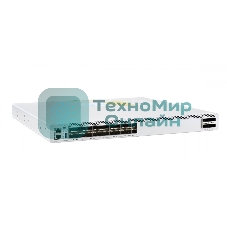 Коммутатор Cisco C9500-24Y4C-A, 24×25 Гбит/с SFP28 + 4×100 Гбит/с, управляемый