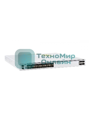 Коммутатор Cisco C9500-24Y4C-A, 24×25 Гбит/с SFP28 + 4×100 Гбит/с, управляемый