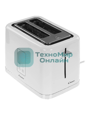 Тостер Candy CT-252 белый, 930 Вт, 2 слота