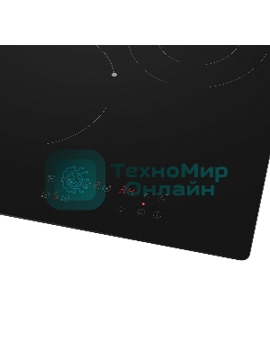 Электрическая варочная панель HOMSair HVC43DBK Hi-Light, независимая, черный