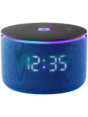 Умная колонка Яндекс Станция Мини 3 Про, 18Вт, компактная, 1 динамик, Алиса, Wi-Fi, Bluetooth 5.0, Zigbee, Matter, синий