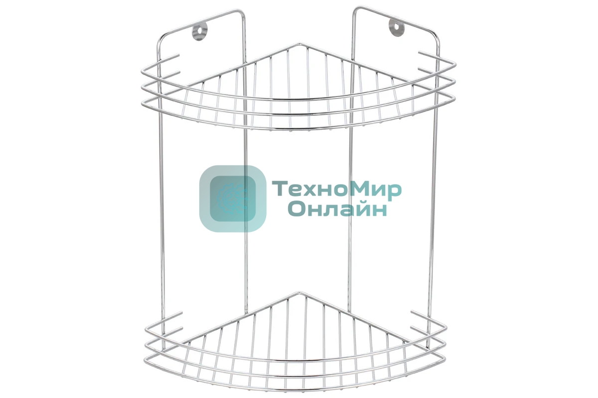 Полка угловая двухъярусная Рыжий кот W2672С-2 (005393)