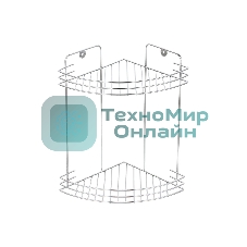 Полка угловая двухъярусная Рыжий кот W2672С-2 (005393)