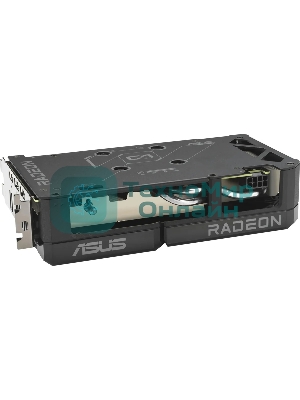 Видеокарта Asus PCI-E 5.0 DUAL-RX9060XT-16G AMD Radeon RX 9060XT 16Gb 128bit GDDR6 2550/20000 HDMIx1 DPx2 HDCP Ret