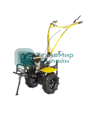 Мотоблок Denzel DPT-270X, 7 л.с., диск.сцеп, шир 90 см, глуб 35 см, фрез 3х4, ВОМ, передачи 2В/1Н