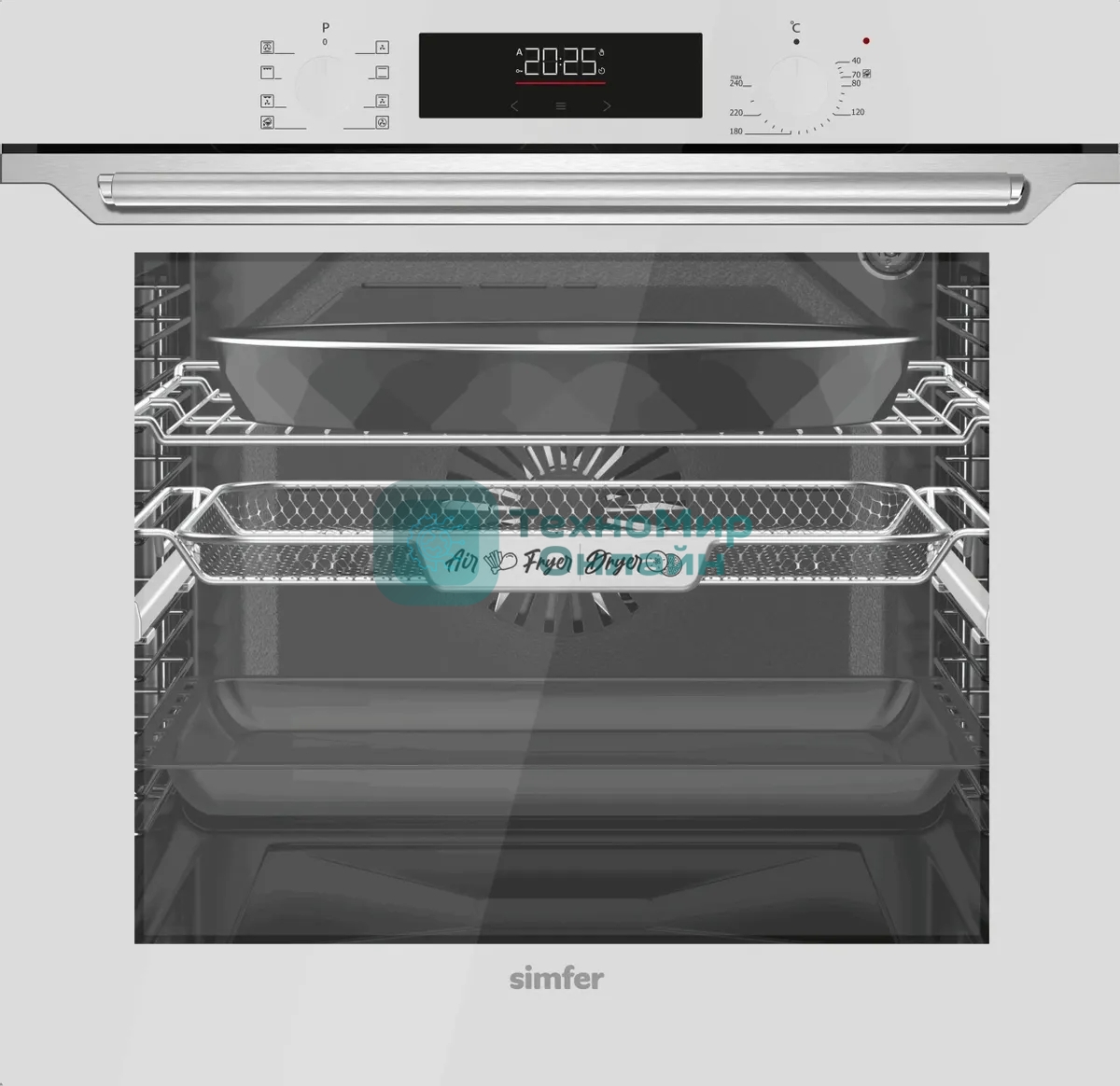 Духовой шкаф электрический Simfer B6EC68025 белый