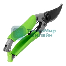 Секатор прямого реза Palisad 200 мм, стальные рукоятки, ПВХ оболочка, BASE