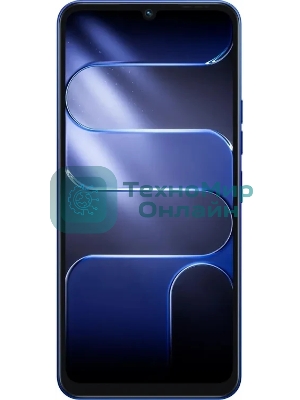 Смартфон Tecno Spark Go 3 128Gb 4Gb синий моноблок 3G 4G 2Sim 6.75