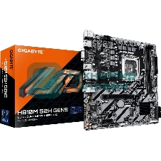 Материнская плата Gigabyte H810M S2H GEN5, LGA 1851, Intel H810, 2xDDR5, 4xSATA, 1xM.2, 1xPCIe 5.0 x16, 1xPCIe x1, 1xVGA, 1xHDMI, 1xDP, 1x1Gb LAN, 4xUSB-A 5Gbps, 2xUSB-A 2.0, 1xPS/2, 3x3.5 мм, 7.1, mATX