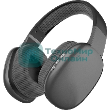 Беспроводные/проводные наушники QUMO Sense BT 0084 черный, накладные, Bluetooth + проводной, до 10 ч