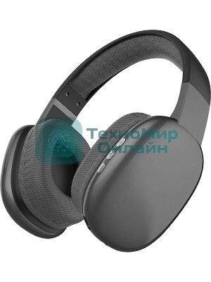 Беспроводные/проводные наушники QUMO Sense BT 0084 черный, накладные, Bluetooth + проводной, до 10 ч