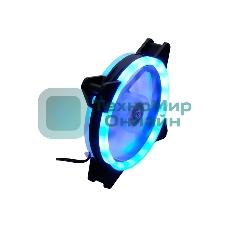 Вентилятор для корпуса Gembird черный, 120 мм, 1200 об/мин, 20.5 дБ, 3 pin