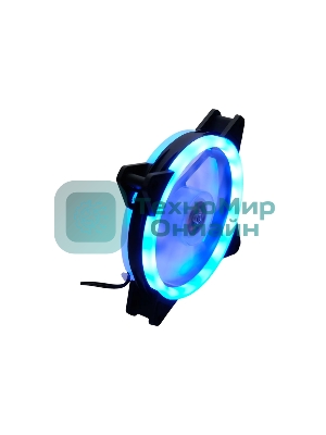 Вентилятор для корпуса Gembird черный, 120 мм, 1200 об/мин, 20.5 дБ, 3 pin