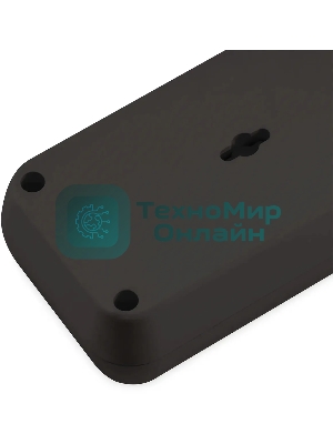 Сетевой фильтр Buro 500UNH-1.8-BG 1.8м (5 розеток) черный/серый (коробка)