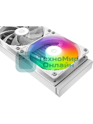 Жидкостная система охлаждения для процессора ID-COOLING SL360 XE белый 120мм алюминий+медь 1800rpm 30db 4-pin 350W