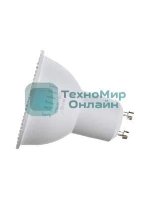 Лампа светодиодная SAFFIT SBMR1607 (55146) 7Вт 230В GU10 белый