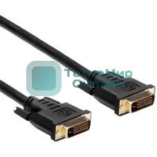 Кабель PERFEO D8101 DVI-D вилка - DVI-D вилка, 2 м