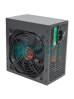 Блок питания Ginzzu CB600, 600Вт, 120мм, черный