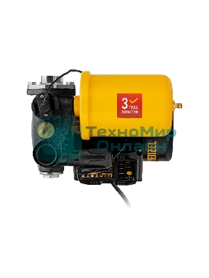Насосная станция PS500C, 500 Вт, напор 35 м, 2200 л/ч, ресивер 2 л, блок управления Denzel