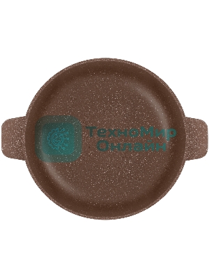 Кастрюля Maunfeld CARMEL MF24CRM01CR, 24 см, 4 л из литого алюминия со стеклянной крышкой