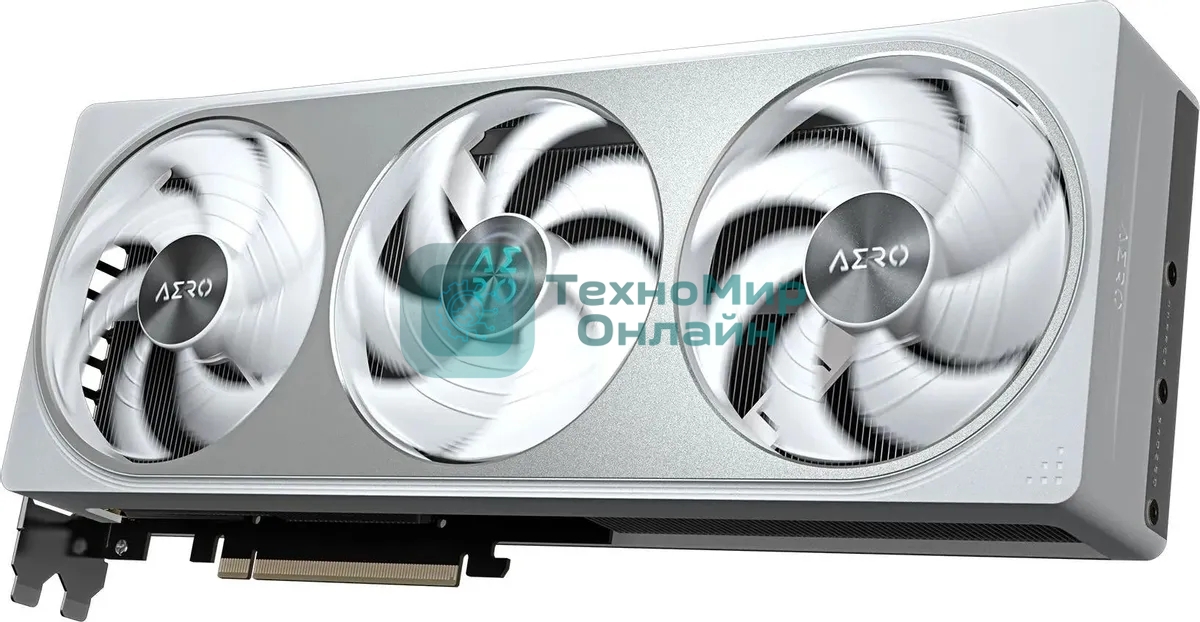 Видеокарта Gigabyte PCI-E GV-N5070AERO OC-12GD 1.0 NVIDIA GeForce RTX 5070 12Gb 192bit GDDR7 2805/28000 HDMIx1 DPx3 HDCP Ret