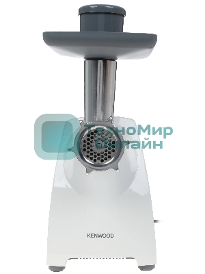 Мясорубка электрическая Kenwood MG 360 белый, 1400 Вт, 1.5 кг/мин, реверс, насадки - 5