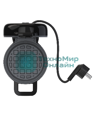 Вафельница для венских вафель Maxvi SM552P черный