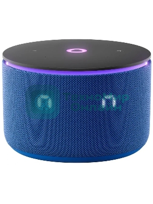 Умная колонка Яндекс Станция Мини 3 Про, 18Вт, компактная, 1 динамик, Алиса, Wi-Fi, Bluetooth 5.0, Zigbee, Matter, синий