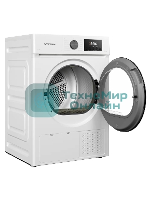 Сушильная машина Kuppersberg DM 593 W, High-Tech, загрузка 8 кг, 15 программ, тепловой насос, электронное кнопочное управление, корзина для сушки, блокировка от детей, энергоэффективность А++, белый