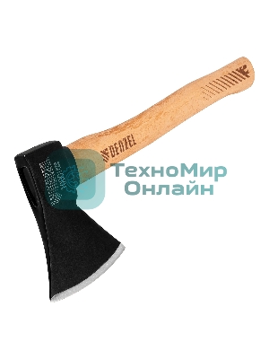 Топор Denzel 1000 г, кованый, буковое топорище