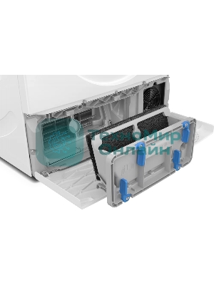 Сушильная машина Bosch Serie 6 WQK25200ME, с тепловым насосом, макс.загрузка - 10 кг, Класс энергоэфф-ти: A++, LED-дисплей с текстовой информацией. 15 автопрограмм сушки,Easy Clean with A++,габариты: 842x598x613 mm, белый