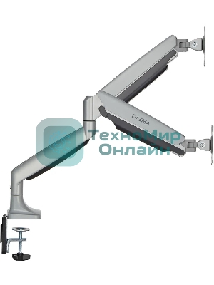 Кронштейн для мониторов ЖК Digma D-MM302D серый 17