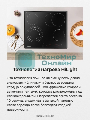 Варочная электрическая панель Hansa BHC66906 (Аналог BHC63906)