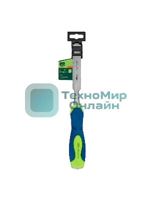 Долото-стамеска Сибртех, 18 мм, двухкомпонентная рукоятка