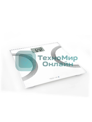 Весы напольные электронные Medisana BS 444 Connect макс.180кг белый