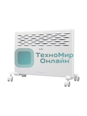 Конвектор электрический Ballu Ettore BEC/ETER-1500 белый, 1500 Вт, 20 м2, термостат, дисплей