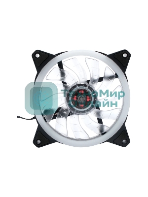 Вентилятор для корпуса Gembird черный, 120 мм, 1200 об/мин, 20.5 дБ, 3 pin