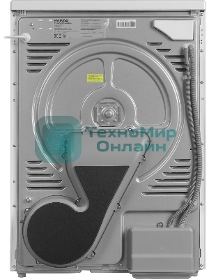 Сушильная машина Hyundai DFE9412 белый, 10 кг, сушка - конденсационная, программ - 14, 60 x 85 x 62 см