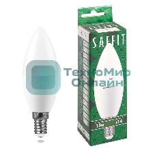 Лампа светодиодная SAFFIT SBC3715 LED 15Вт Е14 дневной матовая свеча