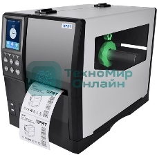 Принтер этикеток термотрансферный iDPRT iX4P Industrial 600 dpi, 102 мм/cек, USB, RS232, USB Host, Ethernet RJ-45, черный