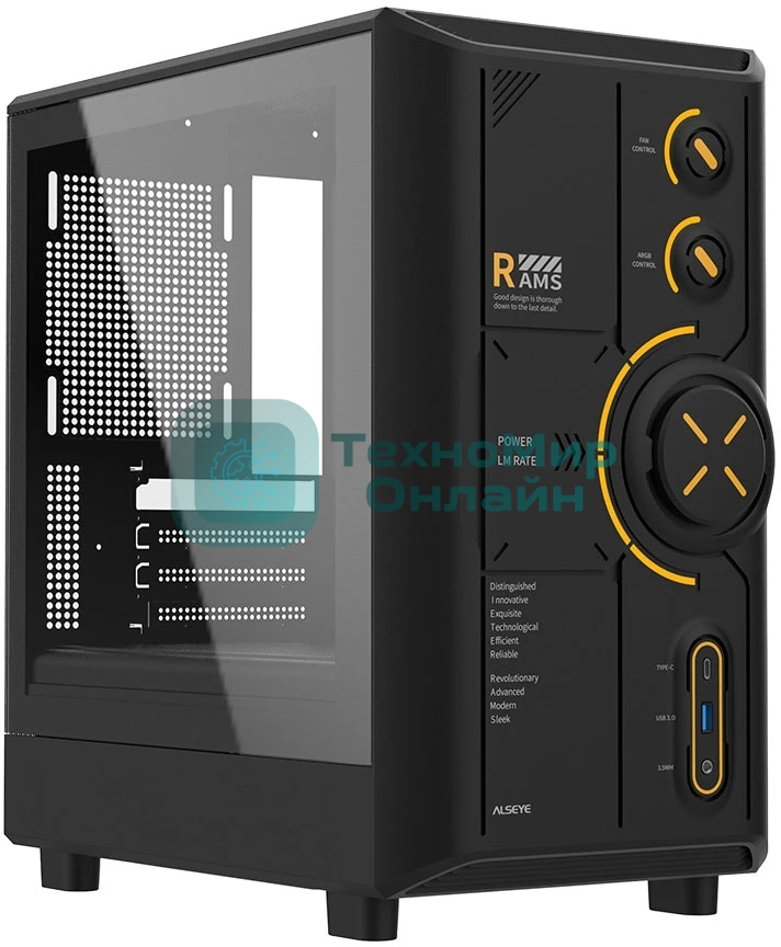 Компьютерный корпус ALSEYE RAMS 2.0 240-B
