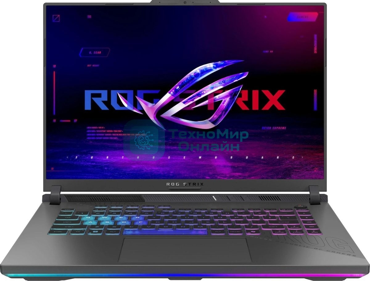 Ноутбук Asus ROG Strix G16 G614PP-S5063 Ryzen 9 8940HX 16Gb SSD 512Gb NVIDIA GeForce RTX 5070 8Gb 16